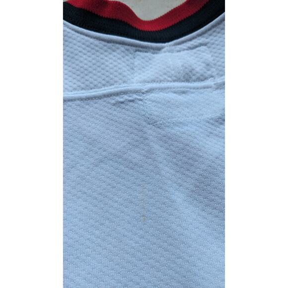 Carolina Hurricanes 1997-99 STARTER jersey AUTHENTIC 48-R M white NHL hockey vtg - Picture 9 of 11